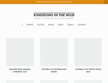 Tablet Screenshot of kingdomsinthewild.com